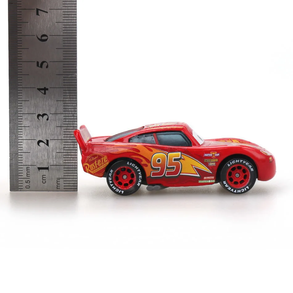 Disney Pixar Cars 2 3 Lightning Mcqueen Mater Jackson Storm Ramirez 1:55 литой автомобиль металлический сплав мальчик игрушки для детей подарок