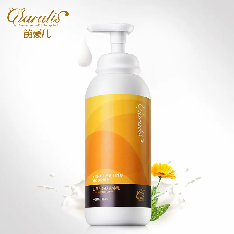 Daralis козье молоко кремы для тела Увлажнение и отбеливание лосьон кожи