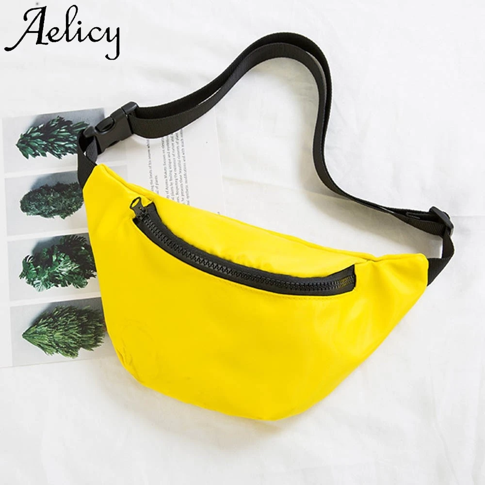 Детская сумка Aelicy поясная нагрудная кошелек для монет легкая простой карман