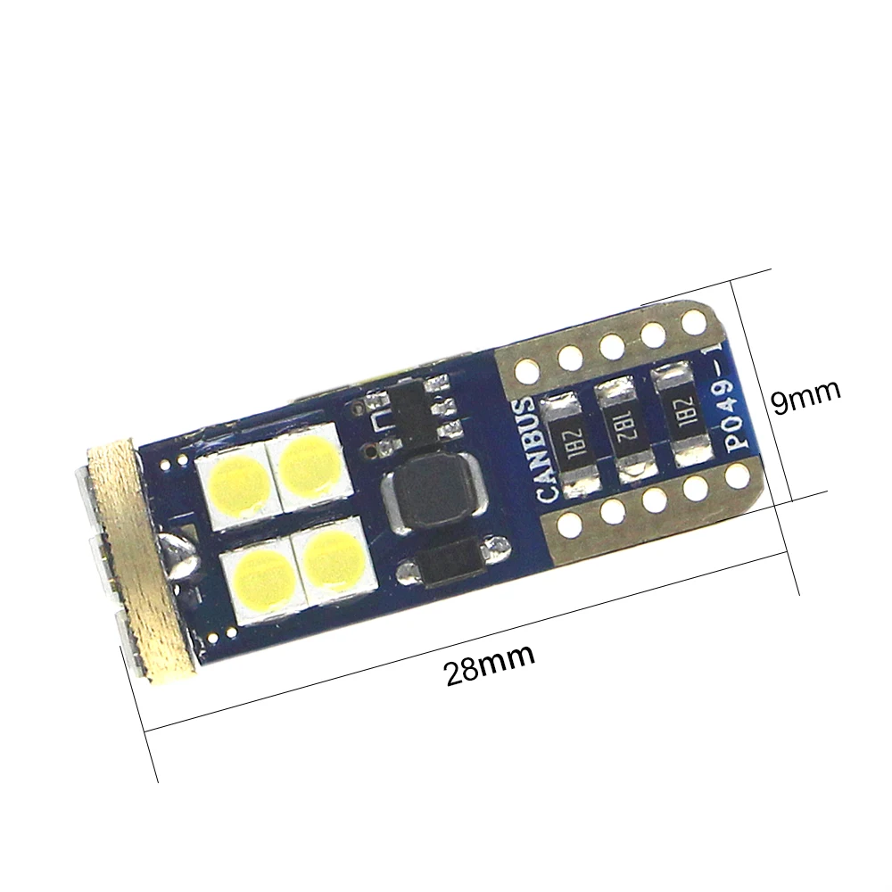KEIN 2 шт. 168 194 t10 led 3030 12SMD Canbus Error Free w5w светодиодные лампочки сбоку пульт