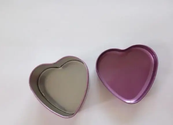 200 pcsColorful жестяные в форме сердца коробка чайные конфеты Шоколадные украшения коробка для хранения Рождественский подарок Контейнер Чехол lin3990