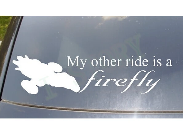 

Наклейка на автомобиль cool serenity-«Моя другая поездка-это Светлячок»