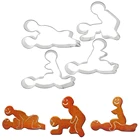 Форма для выпечки бисквитов из нержавеющей стали New Create, форма для помадки для торта, печенья, украшение для торта на день рождения