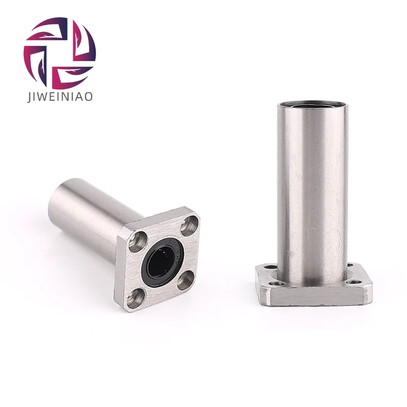 

5pcs/lot LMK12LUU Long Flange Linear Ball Bearings 12*21*57mm Aluminum 3D Printers Part Extended Bush Parts Accessories