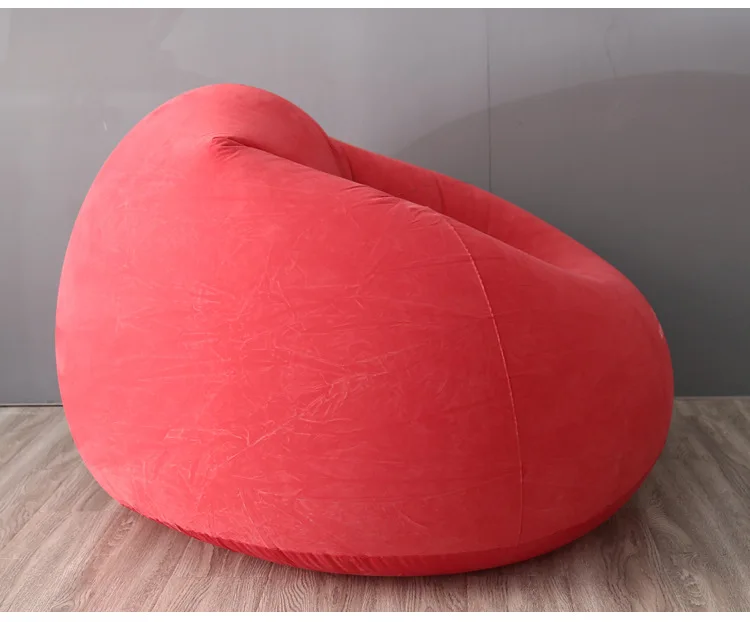 Большой надувной диван кресло мешок фасоли Флокирование ПВХ сад Lounge Beanbag для взрослых уличная мебель Кемпинг альпинизмом путешествия