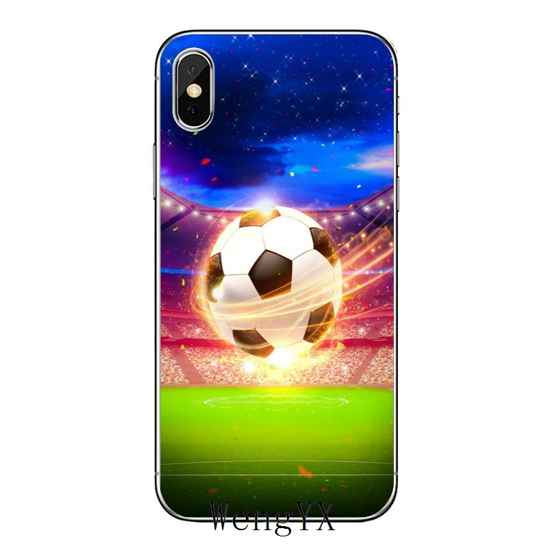 Для Nokia 2,1 3 3,1 5 5,1 6 7 plus, 8, 9, htc один A9 M10 M8 M9 E9 Desire U11 футбольного мяча на воде огонь спортивные мягкий чехол