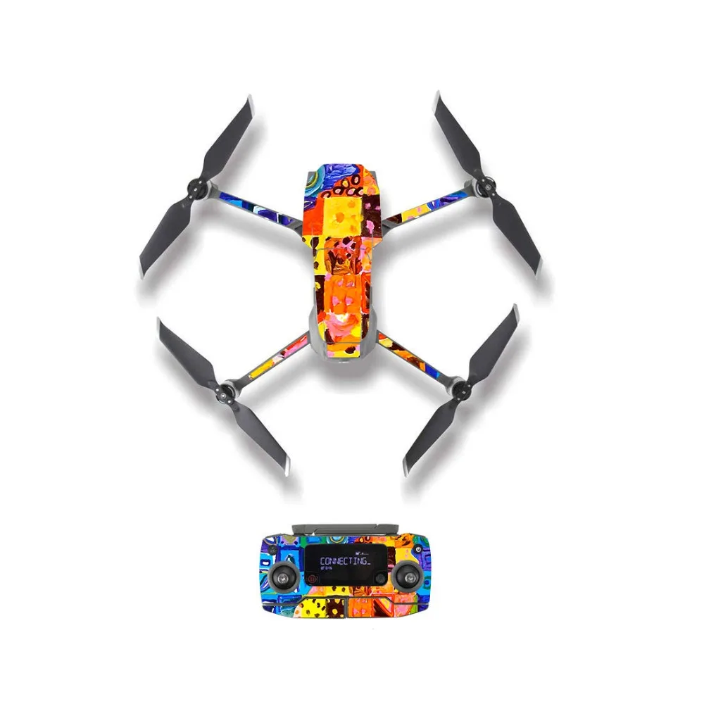 Стильная масляная живопись стильная наклейка для DJI Mavic 2 Pro и Zoom корпус дрона