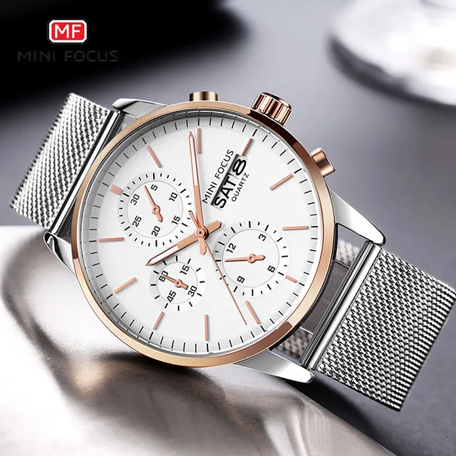 Мини фокус наручные часы для мужчин лучший бренд класса люкс известный мужской
