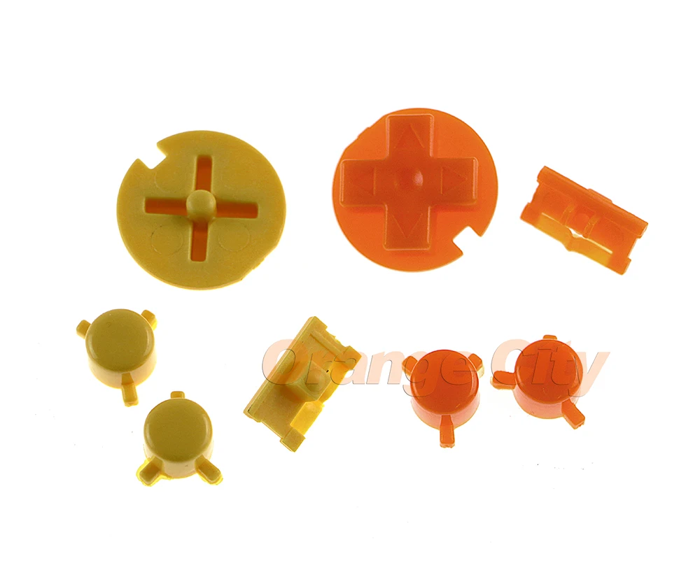 ChengChengDianWan Цветные A B кнопки клавиатуры для Gameboy Pocket GBP On Off питания D колодки