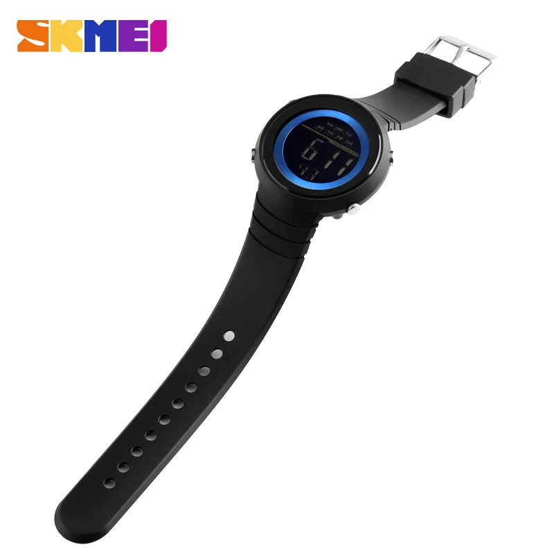 SKMEI 2019 новые модные светодиодные цифровые мужские часы уличные военные