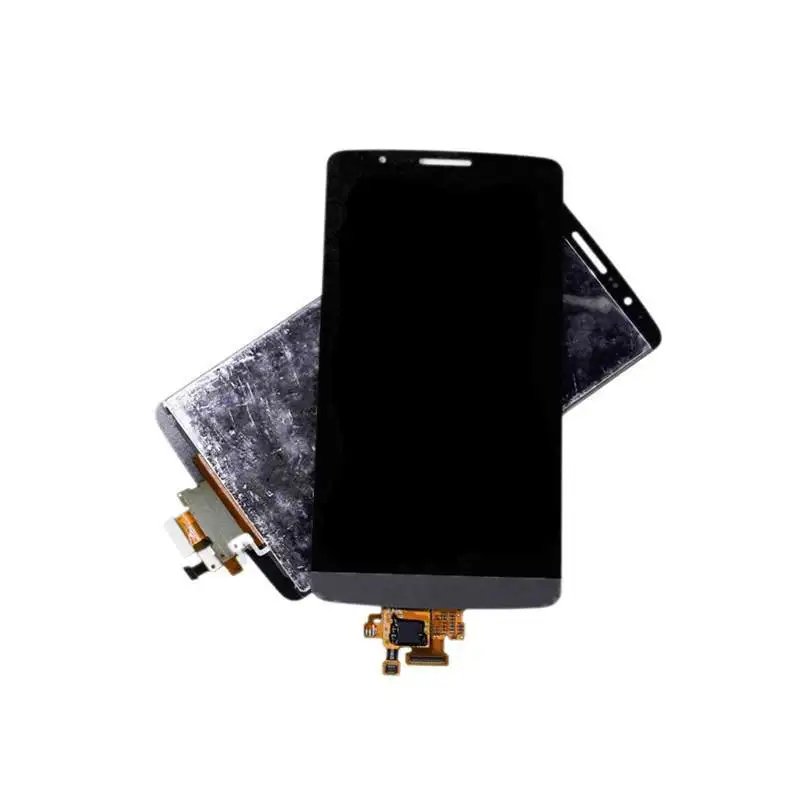 ЖК-дисплей для LG G3 D850 D851 D855 кодирующий преобразователь сенсорного экрана в сборе 5