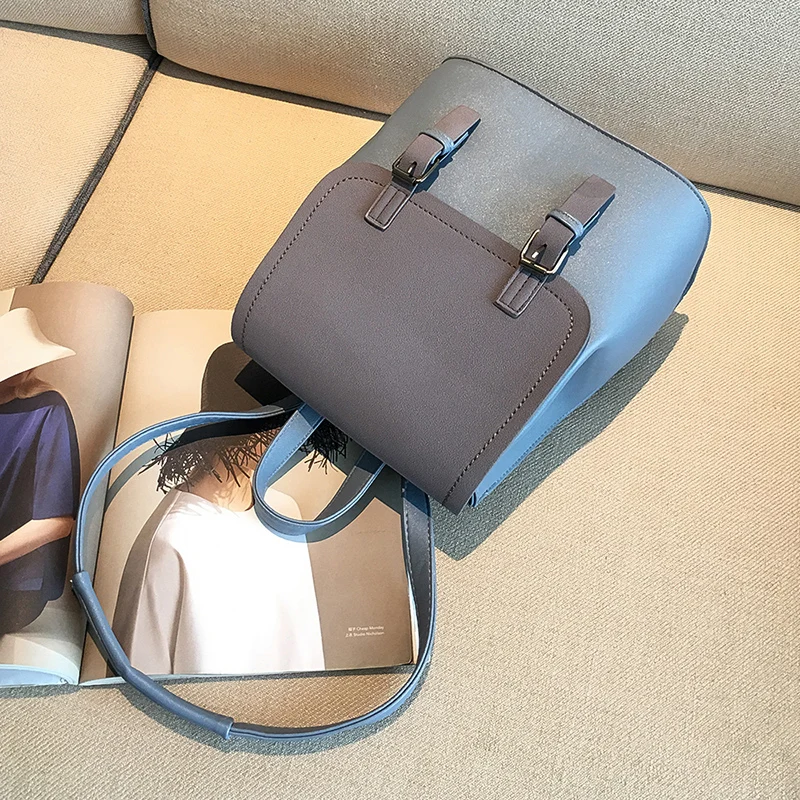 

Small Backpack Women Backpacks Fashion School Bags for Girls Black Scrub PU Leather Female Travel Bagpack Sac A Dos 2020