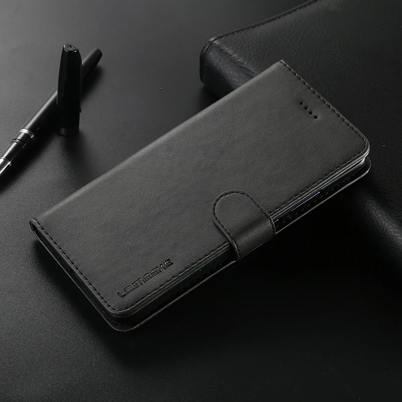 Чехол-книжка для Xiaomi Redmi 7, кожаный чехол-бумажник, чехол для телефона Redmi 7, роскошный чехол со слотом для карт, подставка, откидная крышка