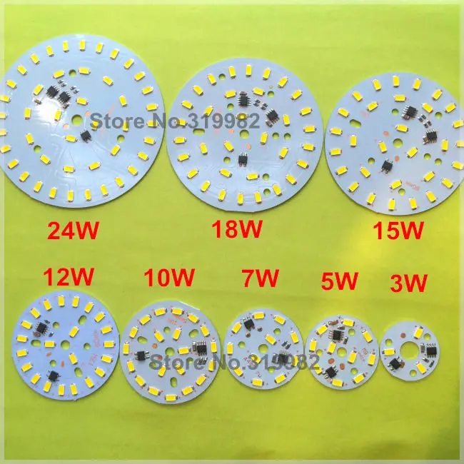 10 шт. 5730 pcb smd светодиод AC 220 В непосредственно Освещение не нужно драйвер