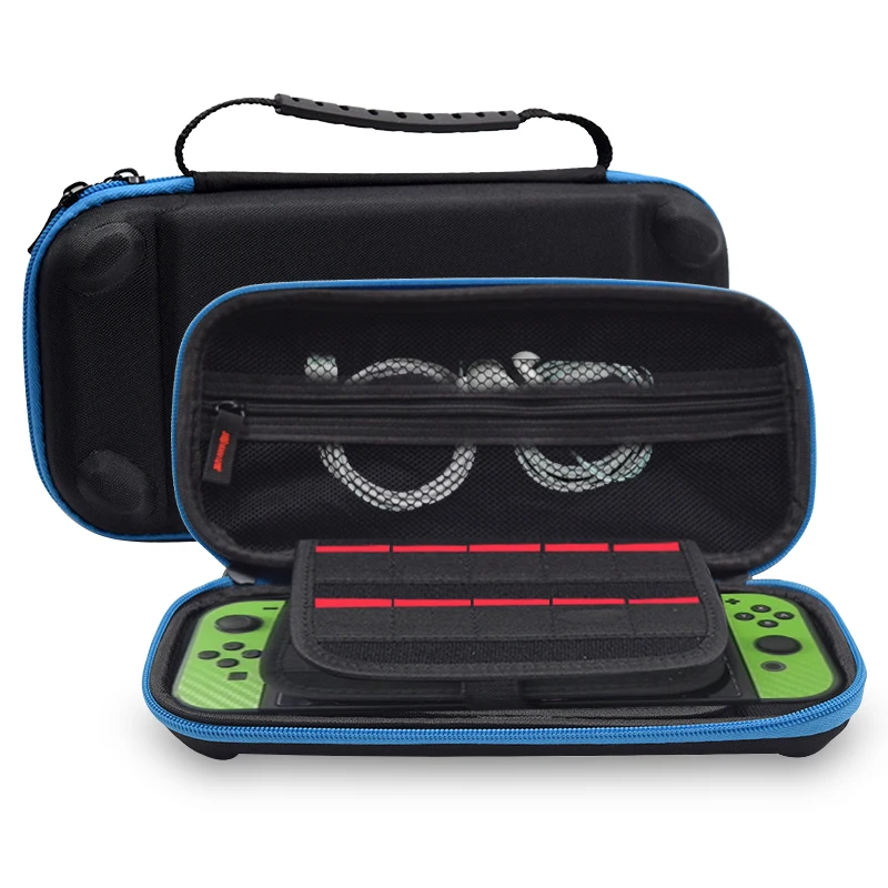 Портативный жесткий чехол для Nintendo Switch водонепроницаемый из ЭВА хранения