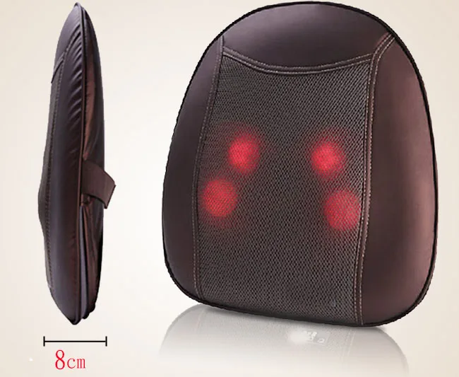 Электрический массажный матрац для спины электронный массаж тела автомобиля