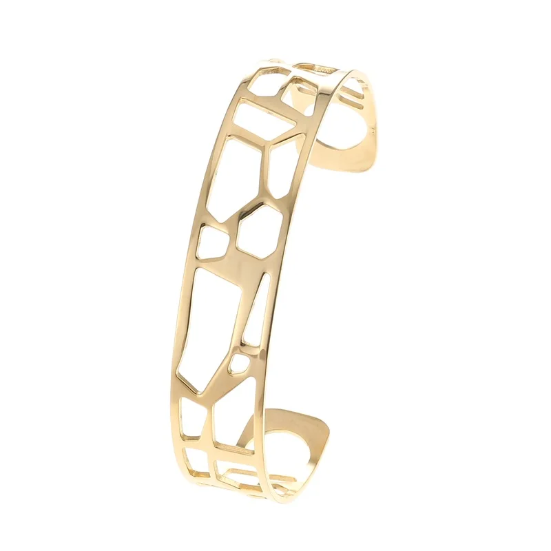 Cremo манжета браслет Jonc Жираф дизайн золотой браслеты мужские Femme Bijoux Реверсивный