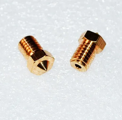

hot sale!all-metal E3D, M6 threaded copper nozzle, 0.3 / 0.4 / 0.5mm 1.75mm / 3mm Supplies