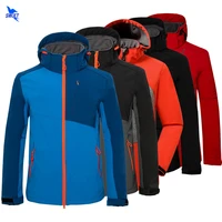 mens winter 3l thermal fleece hiking jackets 2019 new waterproof outdoor hooded coats fishing hunting camping softshell clothing