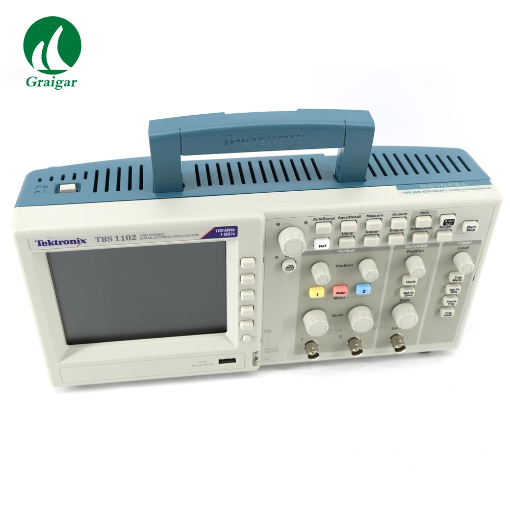 Цифровой Новый осциллограф Tektronix TBS1102 с возможностью автоматического измерения |