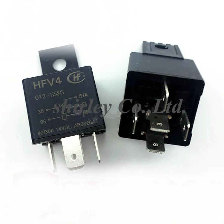1 шт. 100% оригинальный новый HF HFV4 012-1Z4G HFV4-012-1Z4G DIP-5 40A/30A 14VDC 12VDC автомобильные реле |