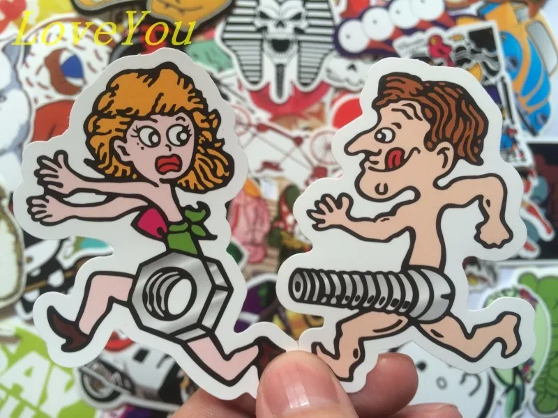 30 шт. / набор случайных музыкальных пленочных виниловых наклеек для скейтборда, гитары, чехла для путешествий, автомобильных наклеек, милых наклеек в стиле моды для мотоциклов и рисунков.