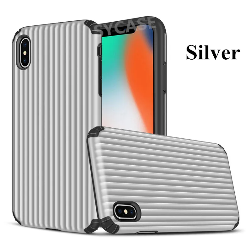 SYCASE новый чемодан класса люкс чехол для iPhone X Xs max Xr xs 6 6s Plus 7 8 plus антидетонационный