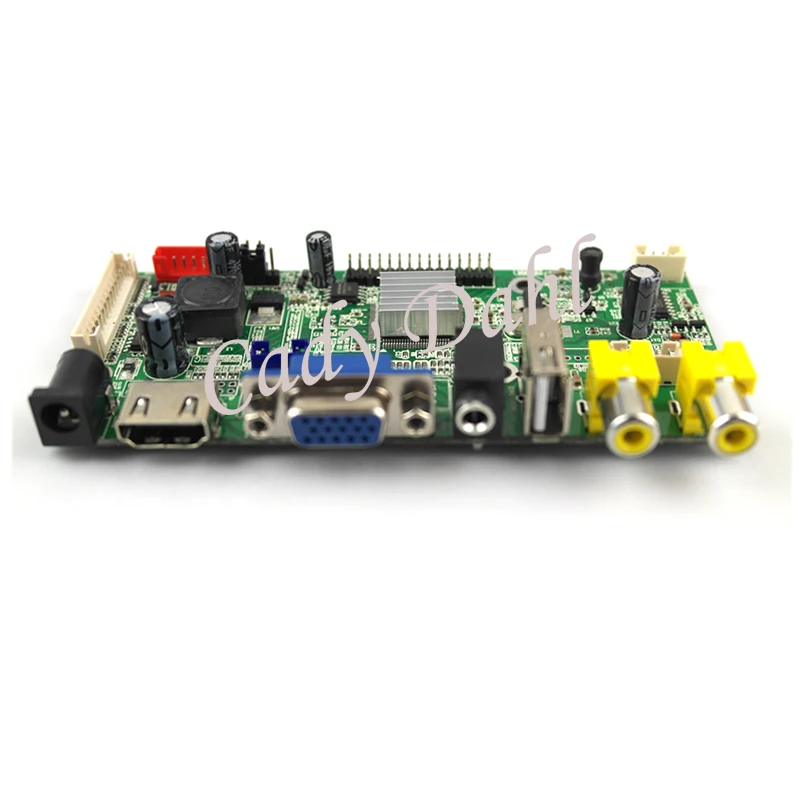 10 шт. HDMI VGA USB AV аудио-видео LVDS 30 P Драйвер плате контроллера DIY Kit для Raspberry Pi 3 7