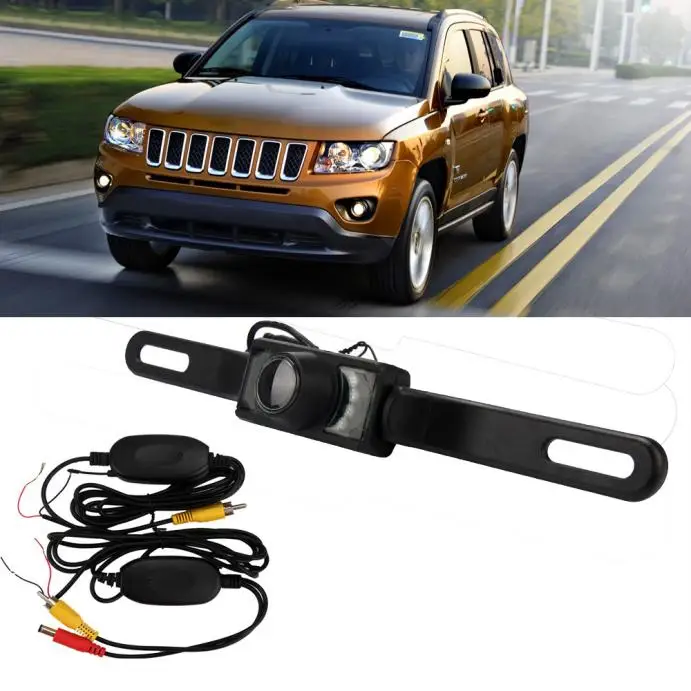 Rear View Camera Wireless Factory License Plate Frame Night Vision + Wire | Автомобили и мотоциклы