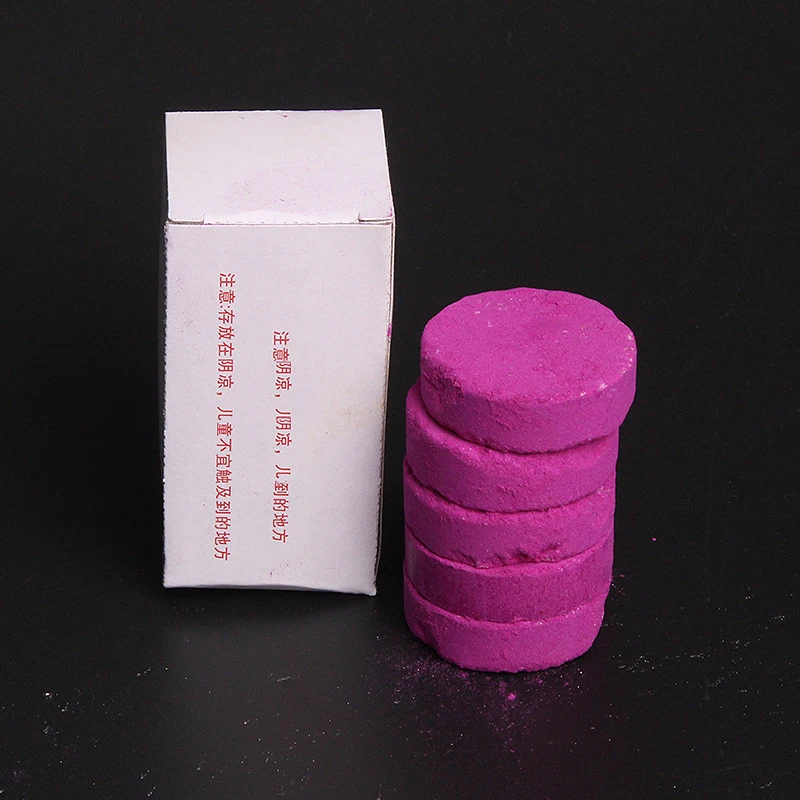 Purple 5 шт./компл. Мини Красочный волшебный дыма реквизит трюки красочные пиротехника фон студийный фон для фотографий на день рождения Опора волшебный трюк - Цвет: Purple