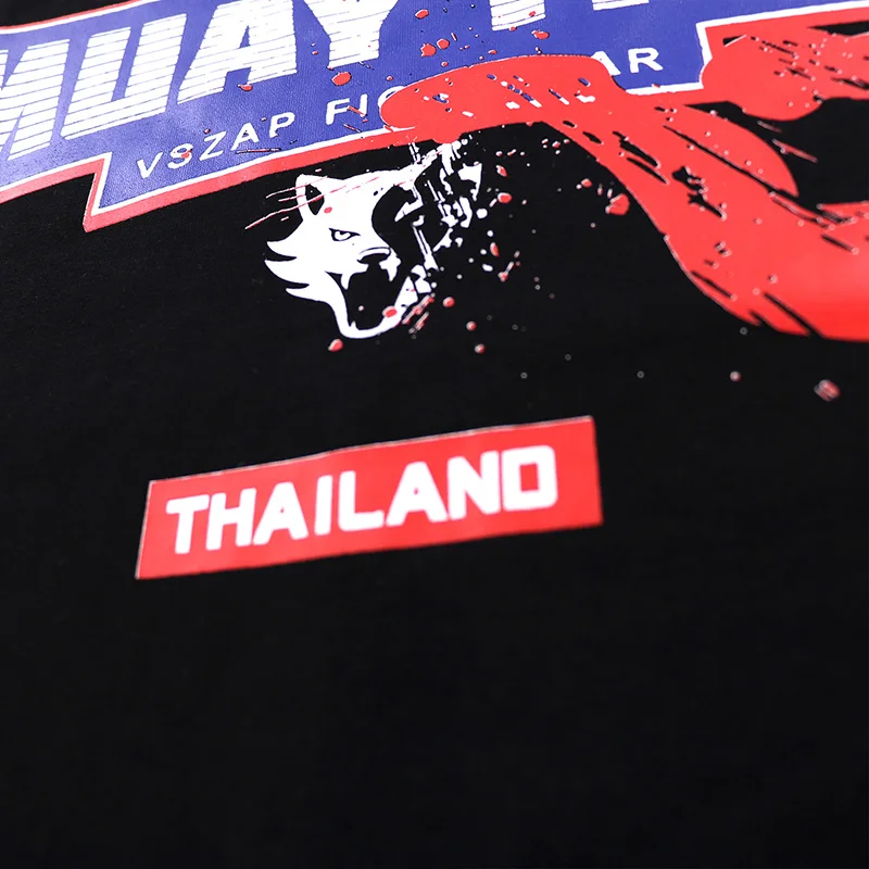 VSZAP MuayThai футболки GarudaMMA бокс Спортивные Бои фитнес эластичные трико брюки толстовки одежда для бокса Муай Тай
