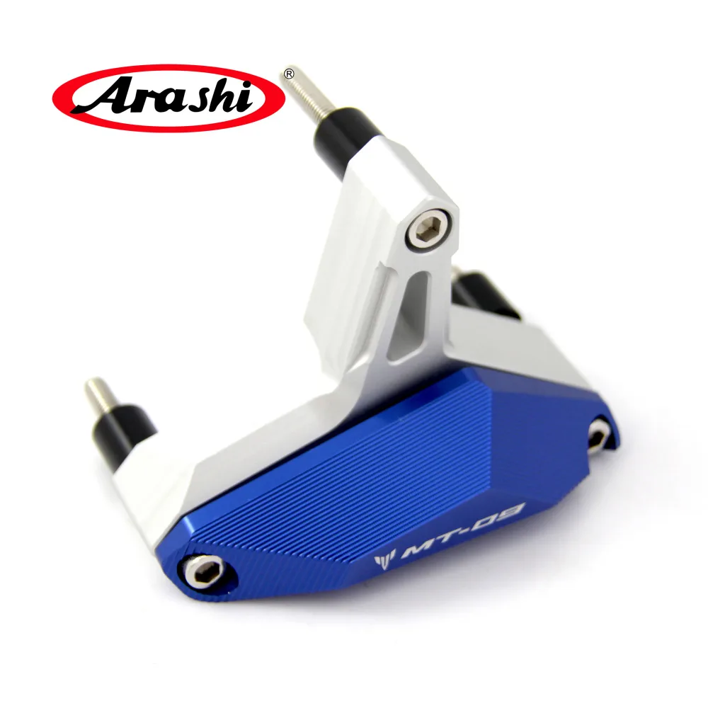 Arashi для YAMAHA MT 09 15-17 CNC ползунок двигателя крышка поломка колодки Защита рамы MT09 FZ