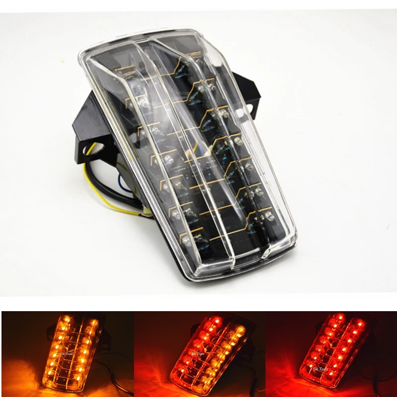 

Motorcycle Integrated LED Brake Tail Light Turn Signals for SV650 SV1000 2003-2007 2004 2005 2006 turn lights Lighting