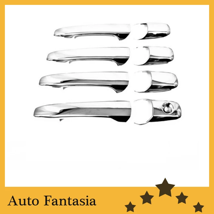 

Flexible chrome trim Chrome Door Handle Cover for Mazda 3 / Axela 03-08-Free Shipping