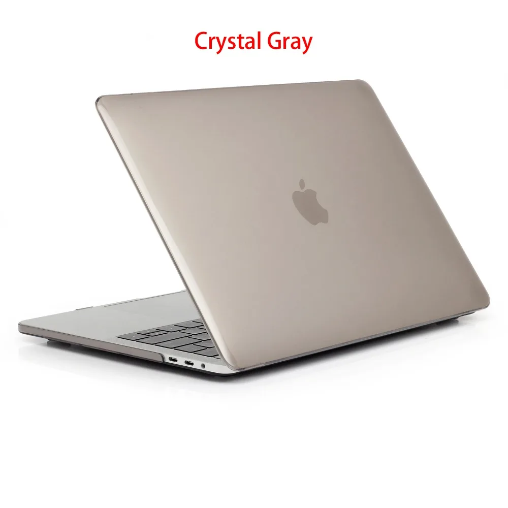 Кристальный \ Матовый Прозрачный чехол для Apple Macbook Air Pro retina 11 12 13 15 сумка для ноутбука для Macbook New Air 13 A1932 чехол-крышка