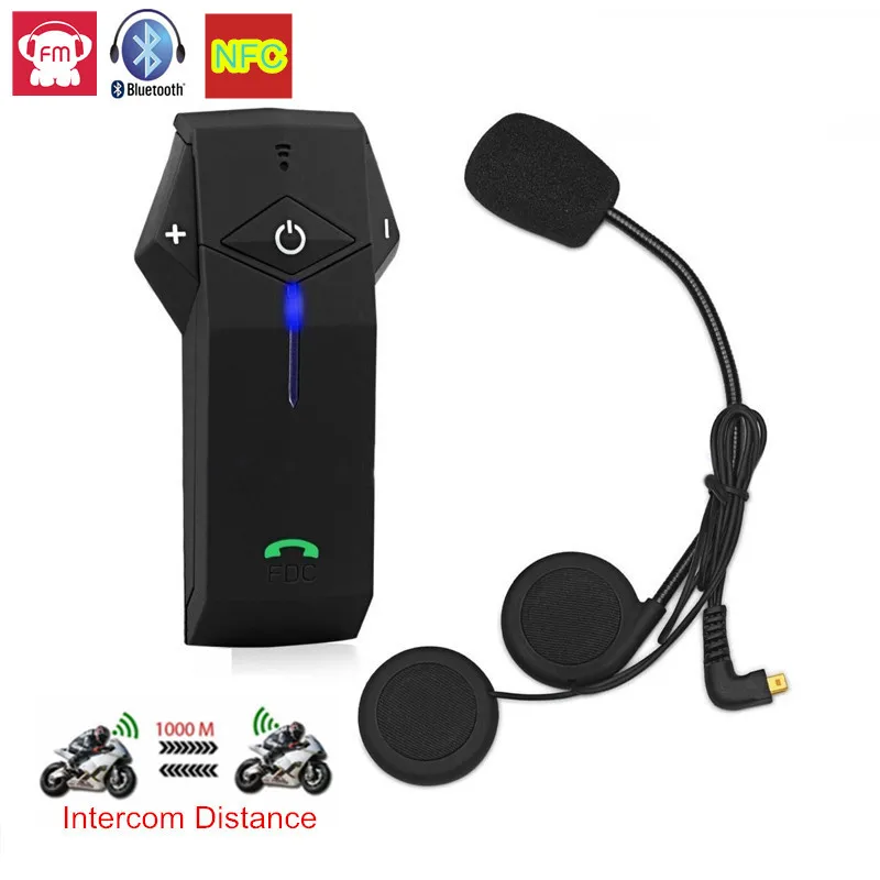 Гарнитура для мотоциклетного/лыжного шлема водонепроницаемая полностью