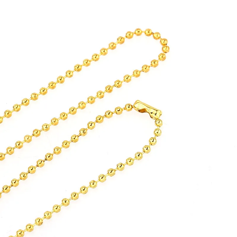 12 шт. подвески для мужчин и женщин 80 см|ball chain necklace|chain necklacenecklace gold |