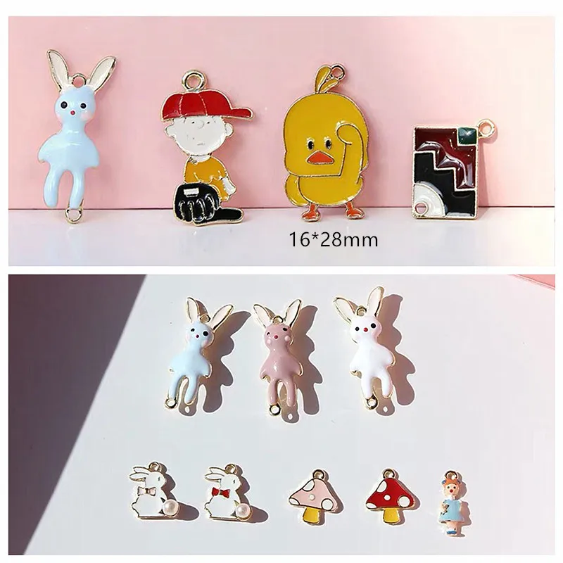 

Оптовая продажа 30 шт./лот сплав капли масла животные мультфильм кролики/Мальчики/обувь форма металлический плавающий медальон Подвески diy Ю...