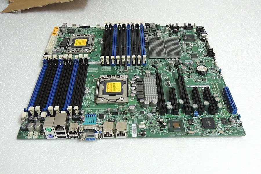 Applies to For Supermicro X8DTN+-F X58 server motherboard LGA1366 5520 chipset well tested working