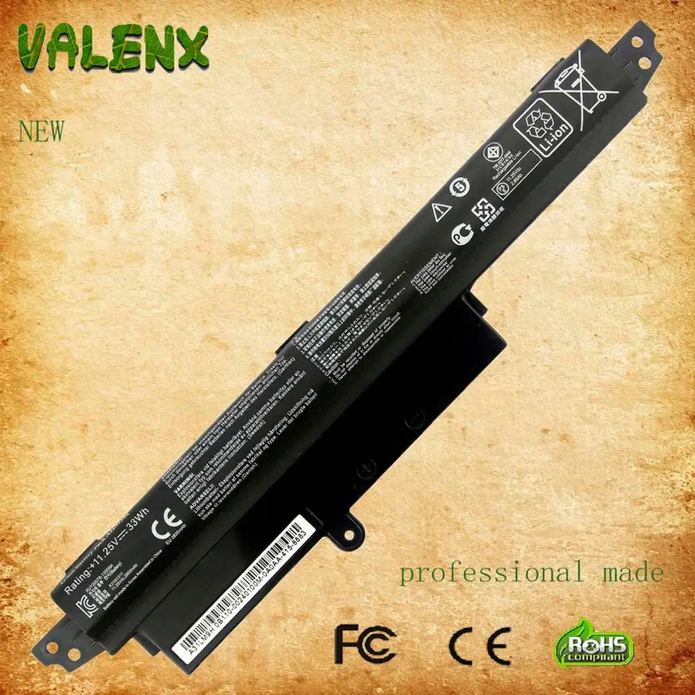 Аккумулятор 33Wh A31LM2H A31LM9H A31LMH2 A31N1302 A3INI302 A3lNl302 для asus VivoBook x200ca f200ca f200m f200ma r202ca|laptop