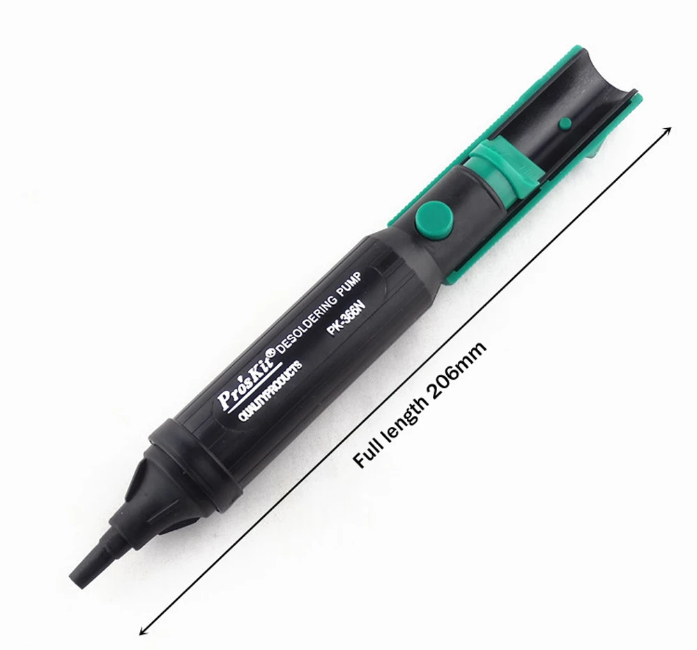 8PK-366N-G ProsKit насос для распайки всасывающий оловянный припой присоски пистолет для распайки для BGA PCB SMD ремонт материнской платы