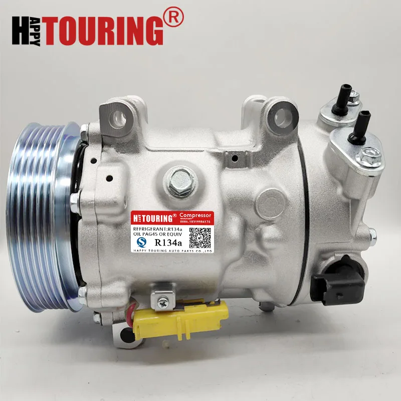 Для Санден sd7c16 компрессор для peugeot 307 308 807 607 406 Citroen C4 Berlingo 6453QN 6453QL 6453ZA 6453WN 6453WP 6453QL 1321F