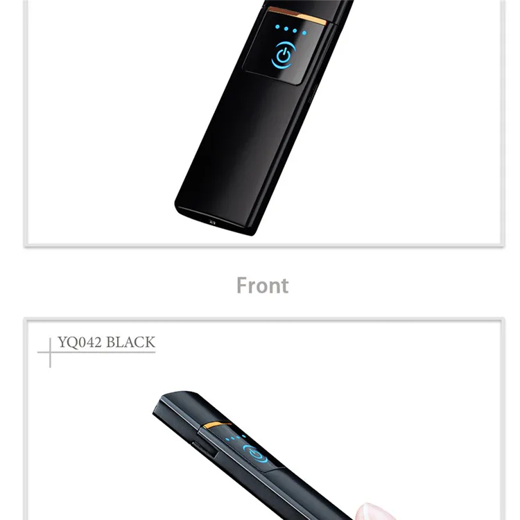 Вольфрамовая турбо USB Зажигалка сенсорный выключатель Зажигалка сигареты для курения Ciga Электронная зажигалка гравировка