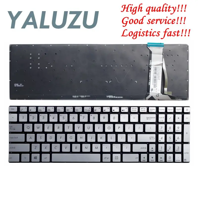 

YALUZU NEW backlit for Asus N551VW N551ZU N551JX N551JB N551JK N551JM N551JQ N551JW G551VW G551JK N551 Laptop Keyboard backlight