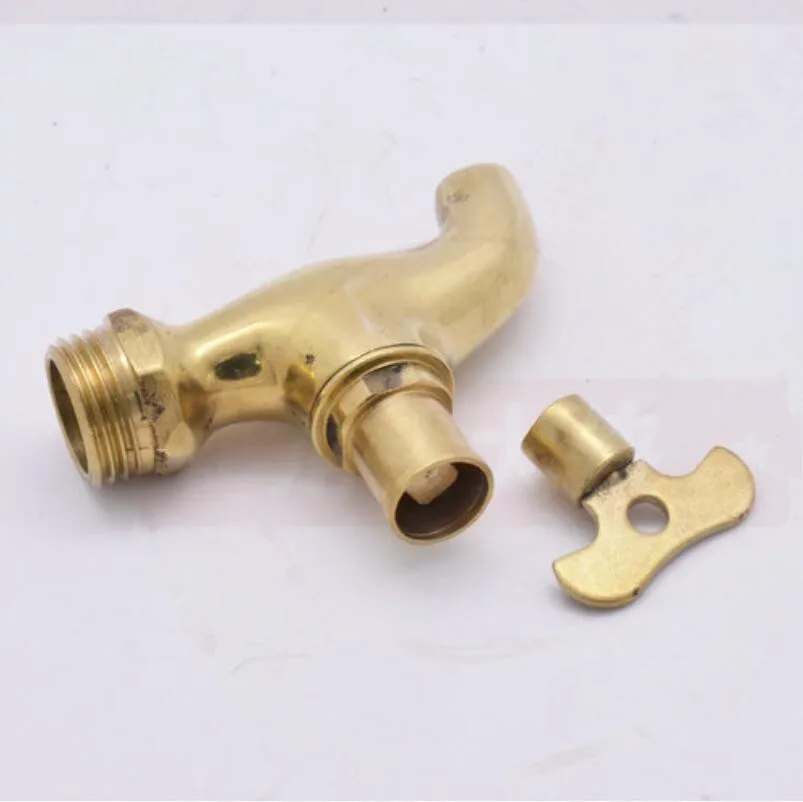  Copper Quick/Slow Open Style With Lock Faucet Outdoor Anti-theft Key Cover Household Washing Machine | Обустройство дома