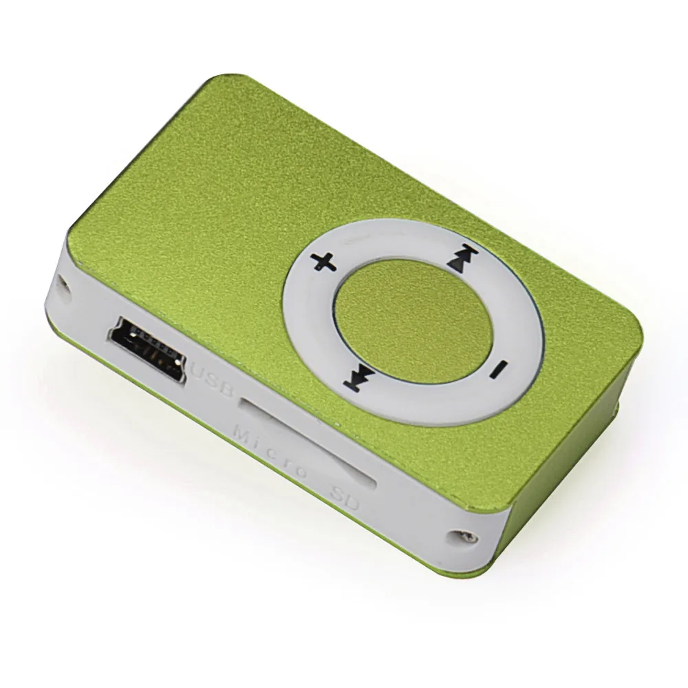 Портативный mp3 плеер 16 Гб музыкальный мини USB MP3 медиаплеер ЖК экран Поддержка Micro