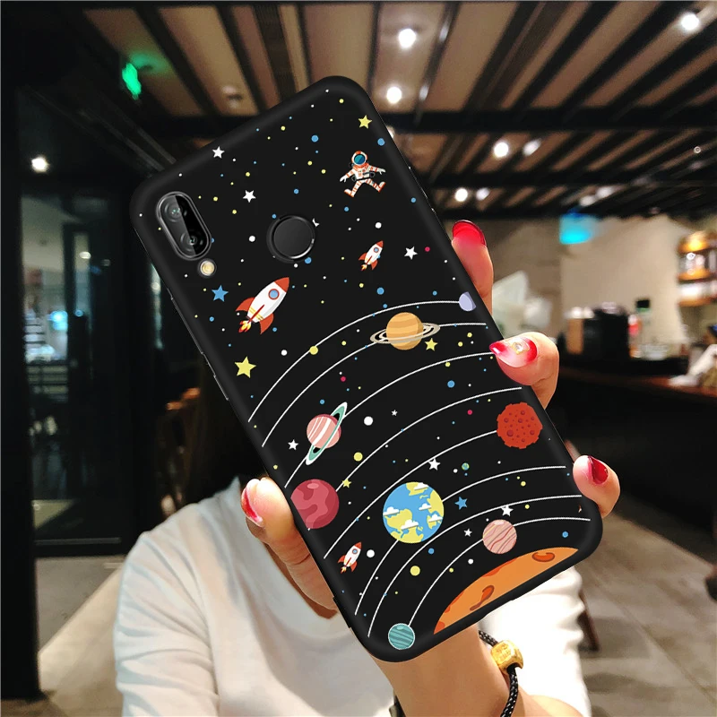 Силиконовые чехлы из ТПУ для Huawei P30 P20 Pro P10 Lite P Smart 2019 мягкая задняя крышка Nova 4 3 3i Plus