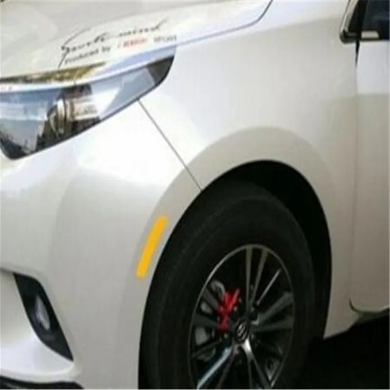 2 шт./компл. автомобильный мотоцикл бампер Светоотражающие предупреждающие