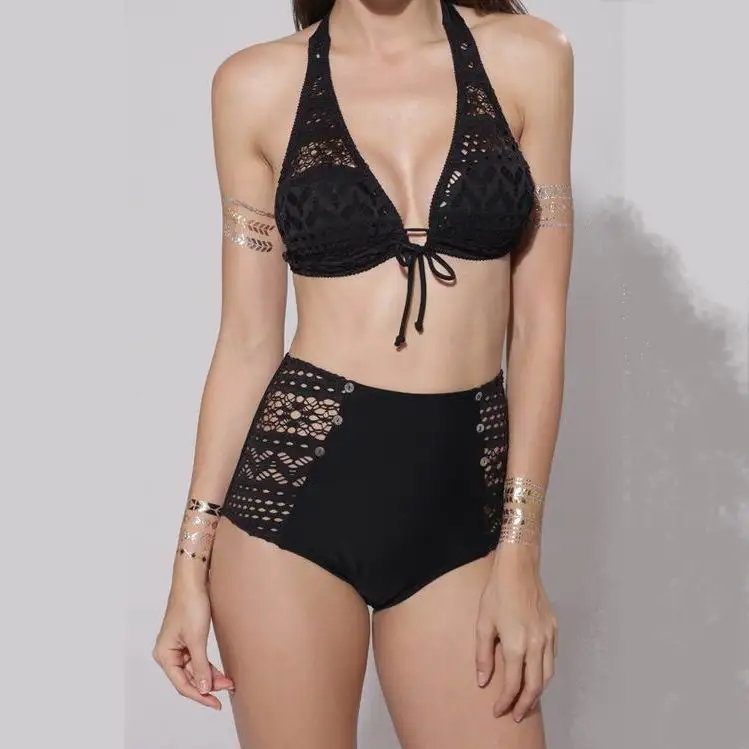 

New Design Lace Sexy Bikini Swimsuit Swimwear Bathing Suit 1702