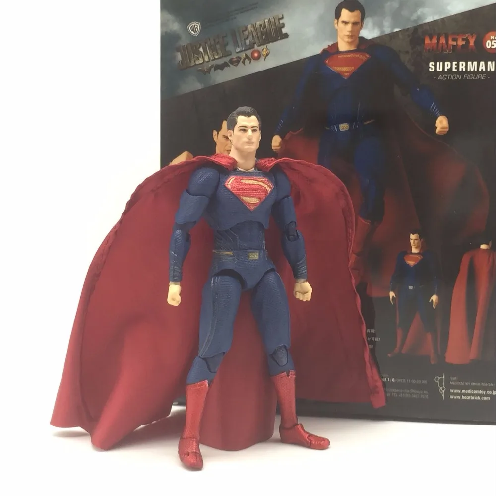 DC Justice League Super Hero MAFEX The Flash 058 фигурка МАФ Бэтмен чудо-женщина Супермен Человек-паук Фигурки, игрушки, куклы